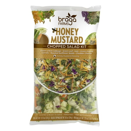 Braga Farms Honey Mustard Fresh Chopped Salad Kit