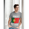 thumbnail image 1 of Braga Portugal Unisex Softstyle T-Shirt, 1 of 4