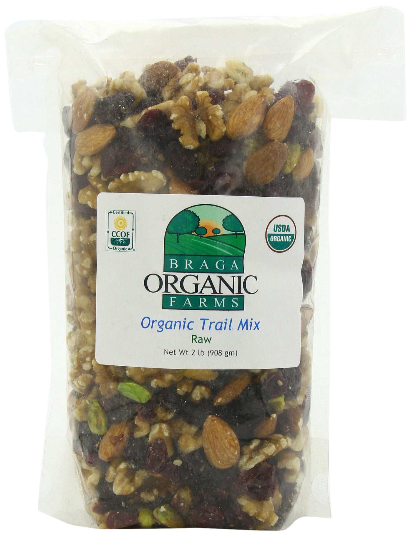Braga TMH1 Organic Farms Trail Mix, 2 Pound - Walmart.com