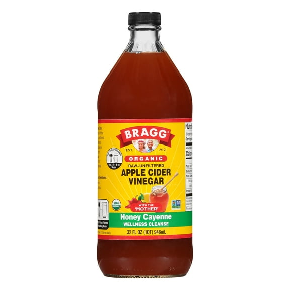 Bragg Apple Cider Vinegar Cleanse 32 oz (Pack Of 12)
