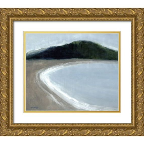 Bragg, Janel 17x15 Gold Ornate Wood Framed with Double Matting Museum Art Print Titled - Coastal Dreaming No. 3