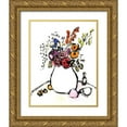 thumbnail image 1 of Bragg, Janel 26x32 Gold Ornate Wood Framed with Double Matting Museum Art Print Titled - Bouquet On Saturday No. 1, 1 of 4