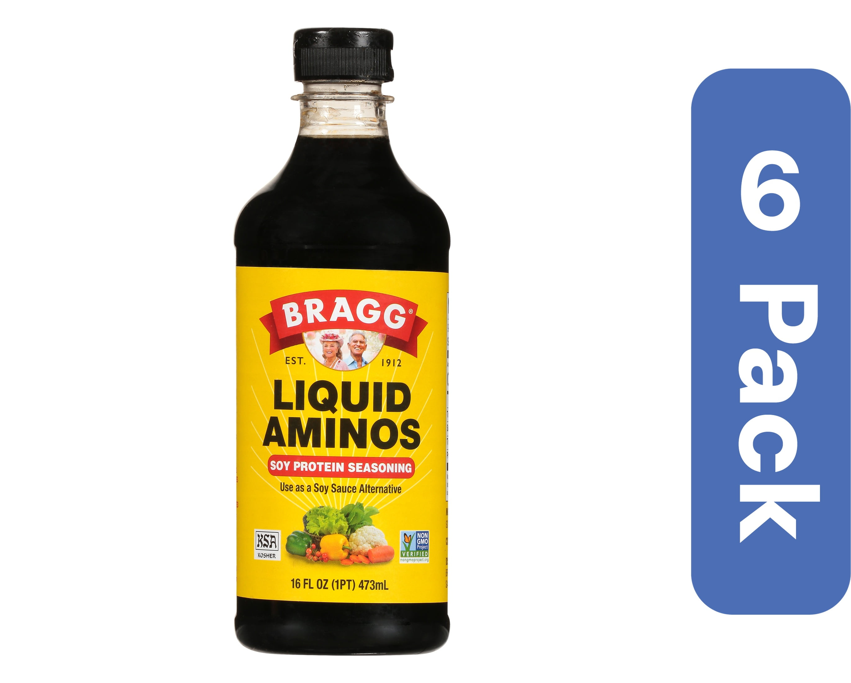 Bragg Liquid Aminos 16 oz (Pack Of 6)