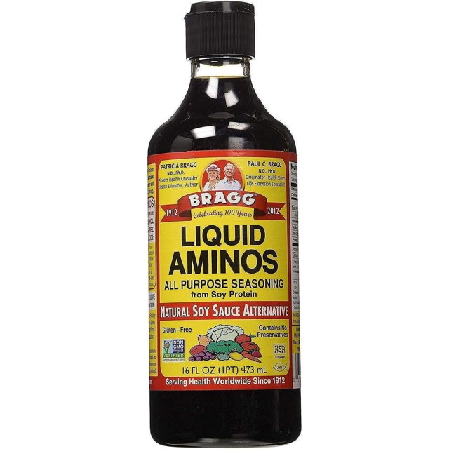 Bragg Liquid Aminos All Purpose Seasoning Soy Sauce Alternative