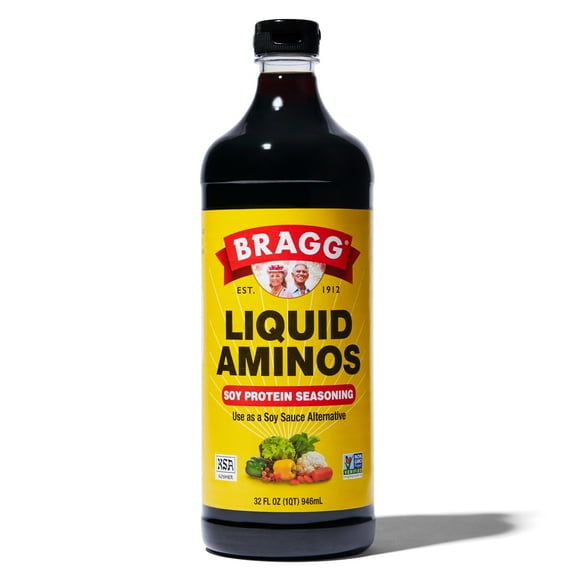 Bragg Liquid Aminos Gluten-Free Soy Protein Seasoning, 32 fl oz