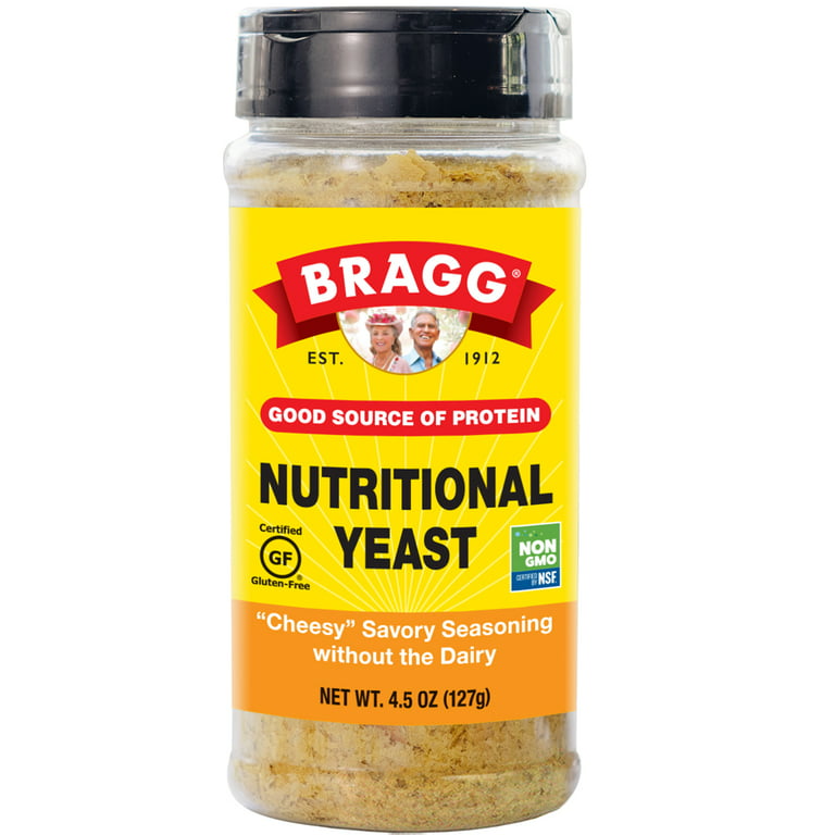 https://i5.walmartimages.com/seo/Bragg-Nutritional-Yeast-Cheesy-seasoning-without-the-dairy_c1ba49fb-24cf-40b0-98fc-bbc130405bdd.549a21c1b91923855816f3c6b4ced613.jpeg?odnHeight=768&odnWidth=768&odnBg=FFFFFF