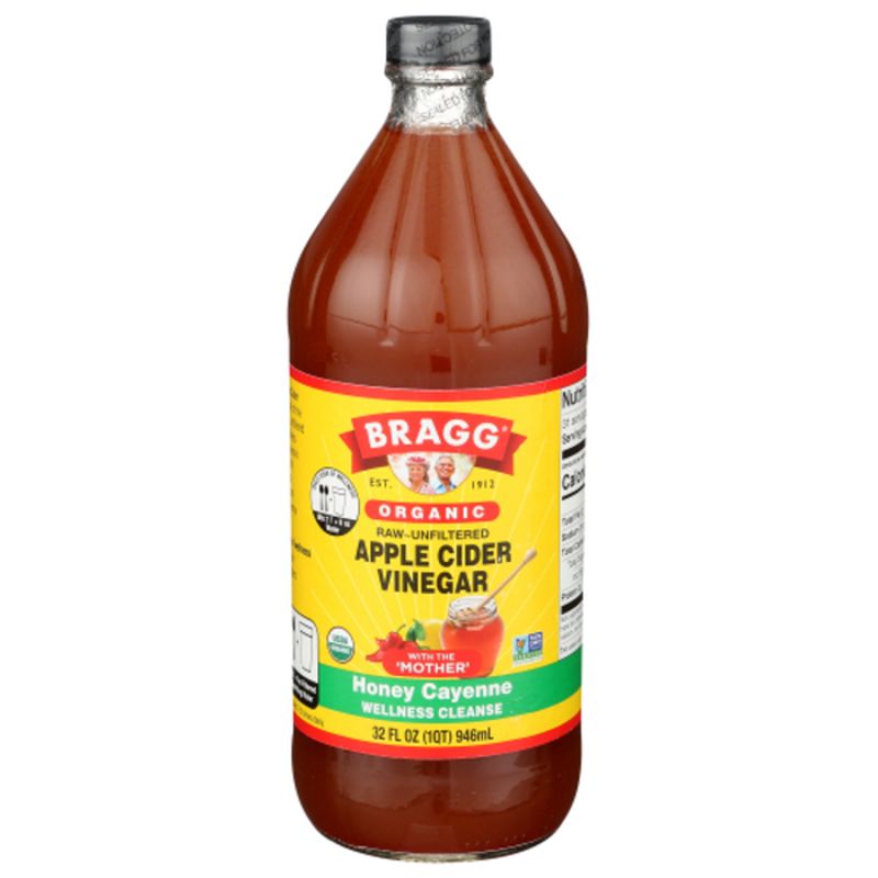 Bragg Organic Apple Cider Vinegar Miracle Cleanse 32 fl oz Pack of 3