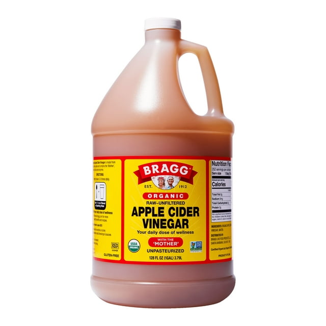 Bragg Organic Apple Cider Vinegar with the Mother, Raw and Unfiltered