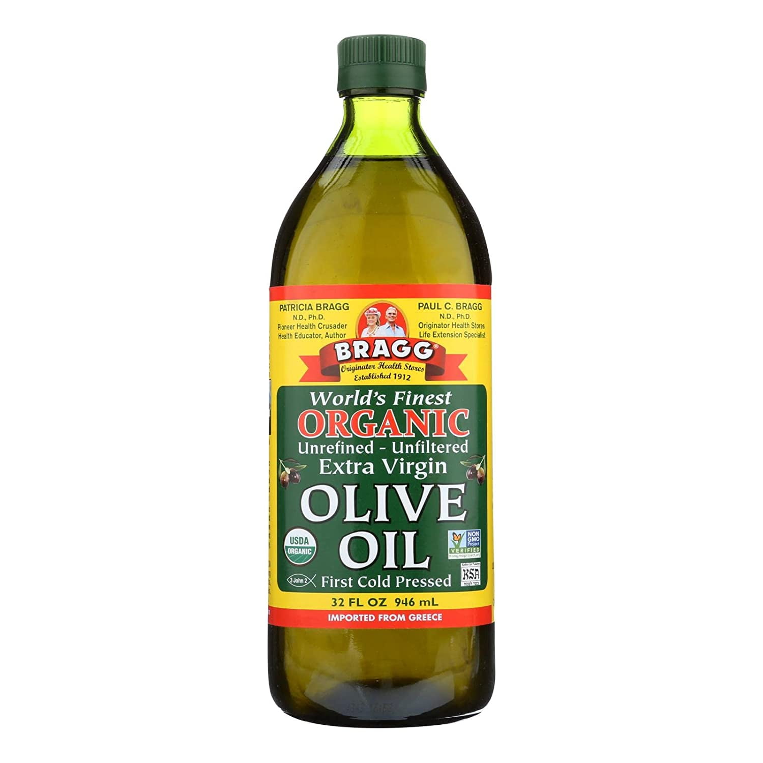 Bragg Organic Extra Virgin Olive Oil 32 fl oz Pack of 3