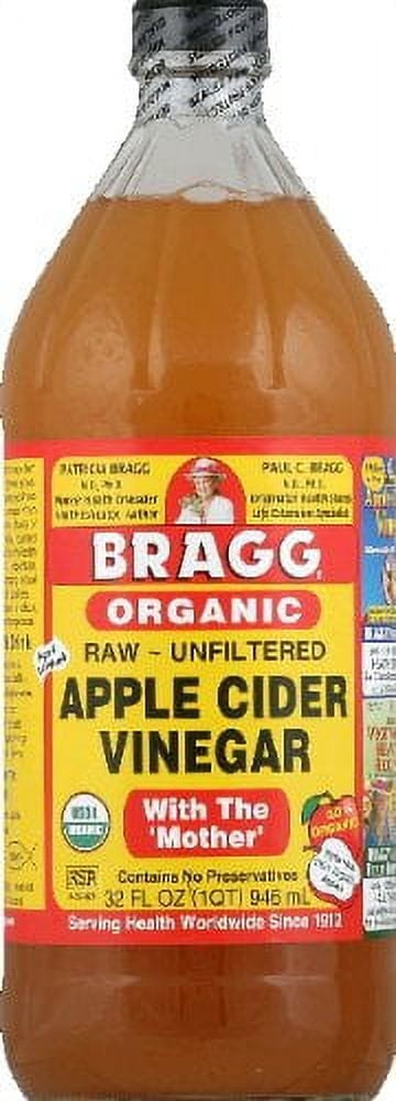 Bragg Organic Raw Apple Cider Vinegar, 32 Ounce - 3 Pack