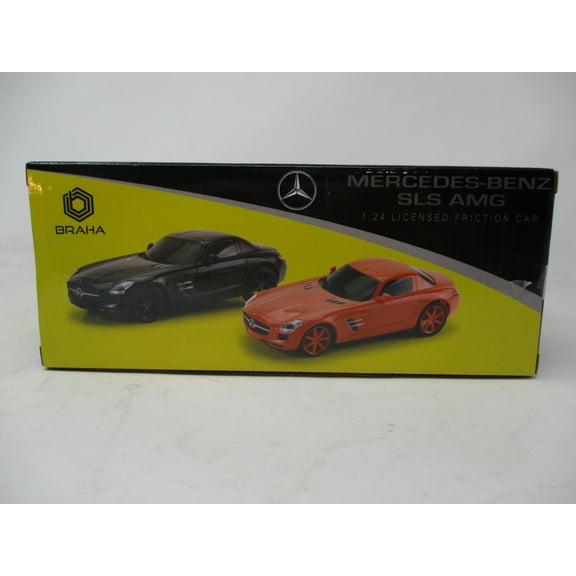 Braha Mercedes-Benz SLS AMG 1:24 Scale Friction Car (ASSORTED COLORS)