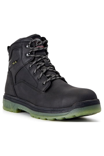 Brahma Men\'s Black Work Boots, SZ 14, box 48 Brahma black boots - Gem main image 2