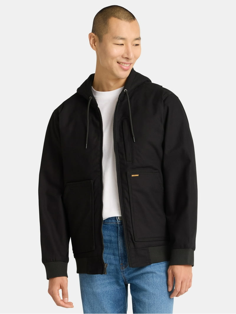 brahman ジャケット Brahma Men's and Big Men's Insulated Hooded Workwear Jacket