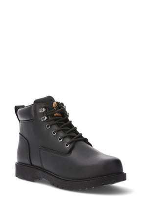 Men's Mass Soft Toe Work Boots, Black