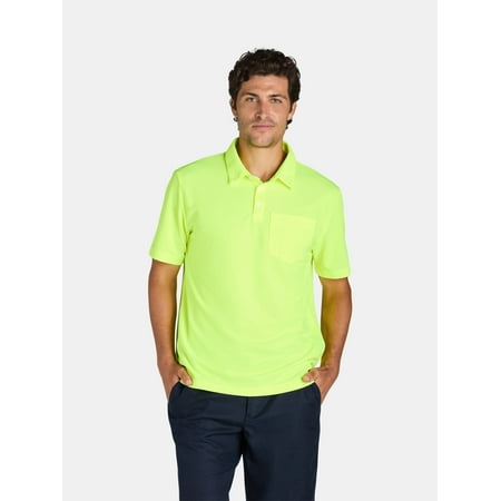 Brahma Men's Polo Work Shirt with Short Sleeves, Sizes S-5XL