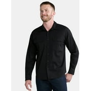 Brahma Mens Ripstop Work Shirt with Long Sleeves, Sizes S-5XL