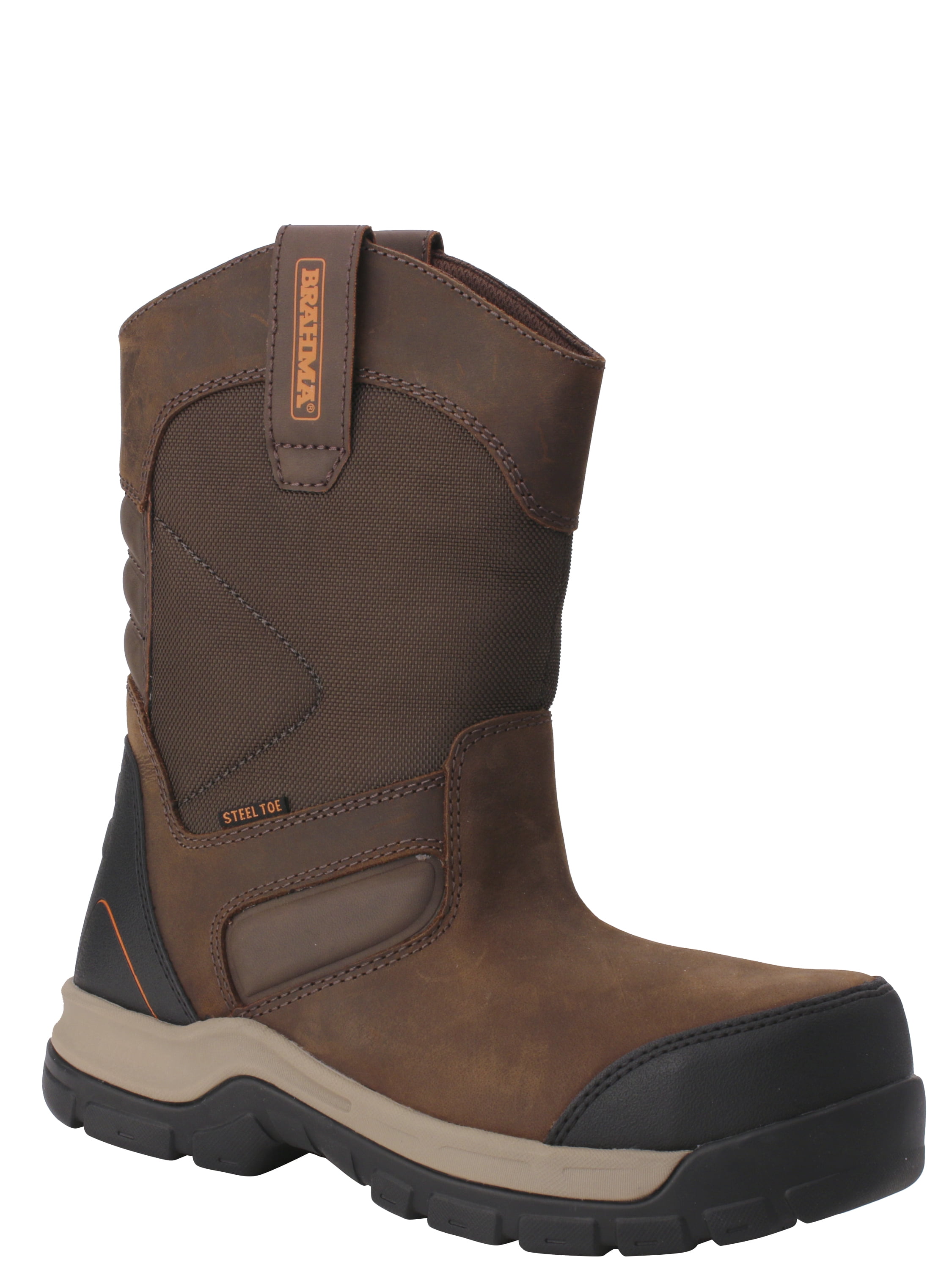 Brahma Men's Rocher Pull On Steel Toe Work Boots