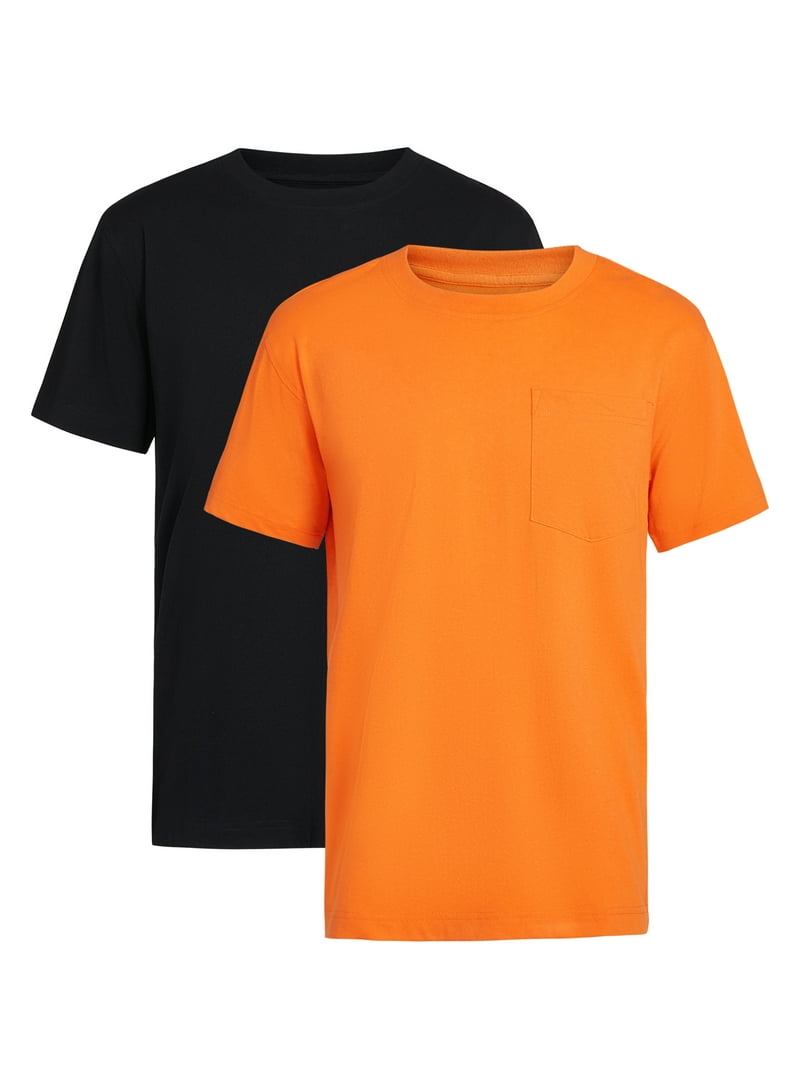 Brahma Men's Moisture-Wicking Short Sleeve Pocket T-Shirt Black