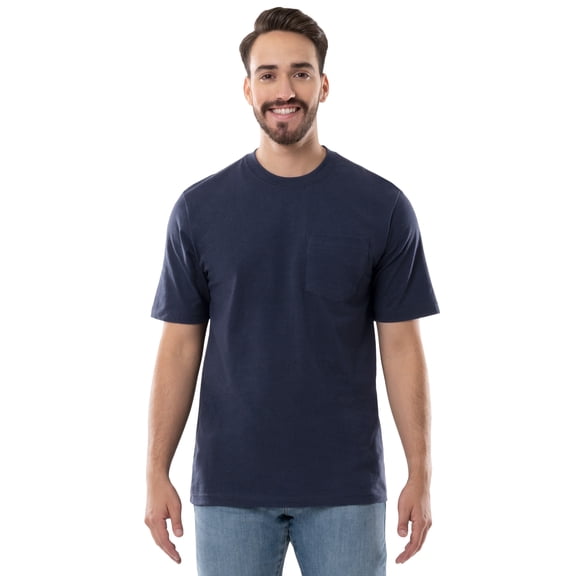 Brahma Men's Short Sleeve Workwear T-Shirt, Size S-4XLT (Men's, Big Men's, and Tall)