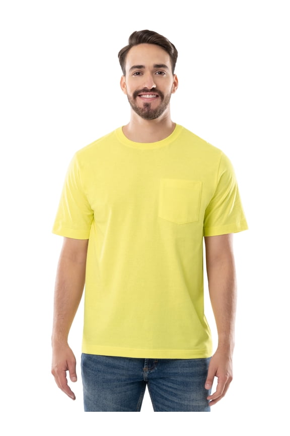 Men's Short Sleeve Workwear T-Shirt, Size S-4XLT (Men's, Big Men's, and Tall)