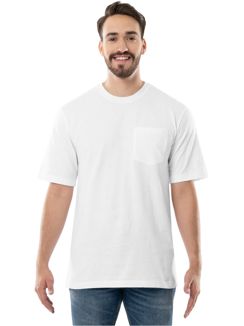 Brahma Men's Short Sleeve Work T-Shirt, 100% Cotton, Sizes S to