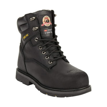 Brahma Mens Iron Tough II 8" Steel Toe Work Boots