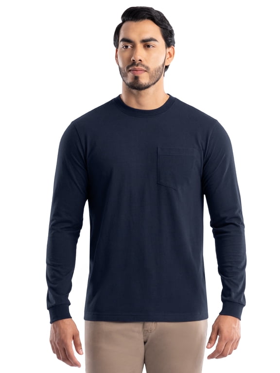 Workwear Mens Long Sleeve Core Tee, Sizes S-5XL and LT-4XLT