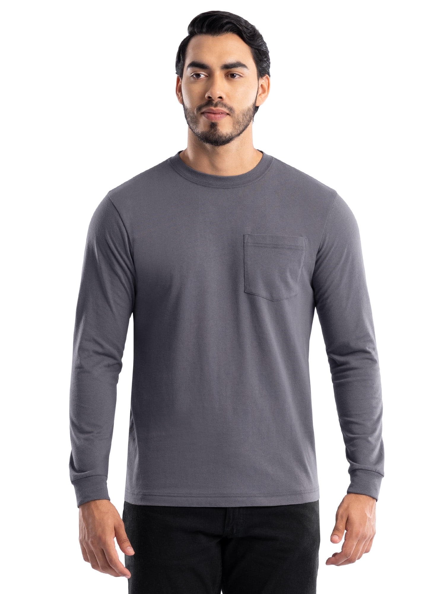 Brahma Workwear Mens Long Sleeve Core Tee, Sizes S-5XL and LT-4XLT
