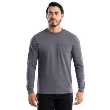 Brahma Workwear Mens Long Sleeve Core Tee, Sizes S-5XL and LT-4XLT