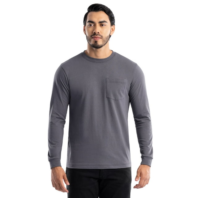 Brahma Workwear Mens Long Sleeve Core Tee, Sizes S-5XL and LT-4XLT