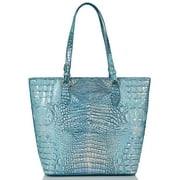 Brahmin Ellen Artic Blue Light Blue/Metallic/Silver Melbourne Tote Satchel