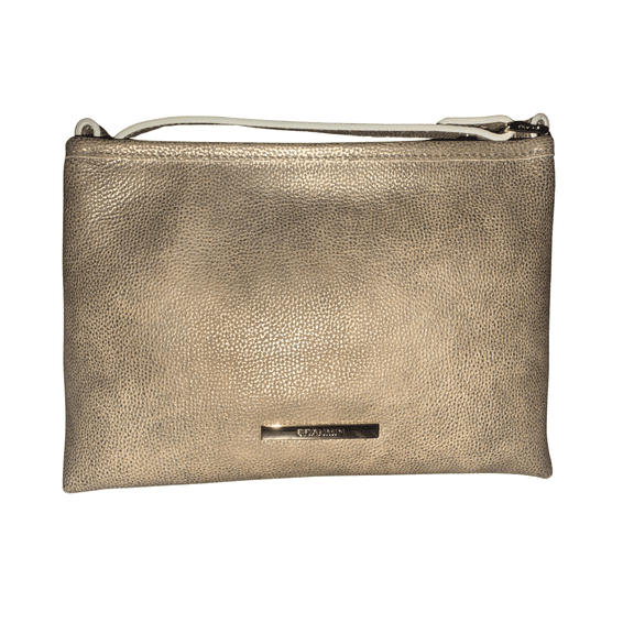 Brahmin Lorelei Gold Artois Shoulder Bag