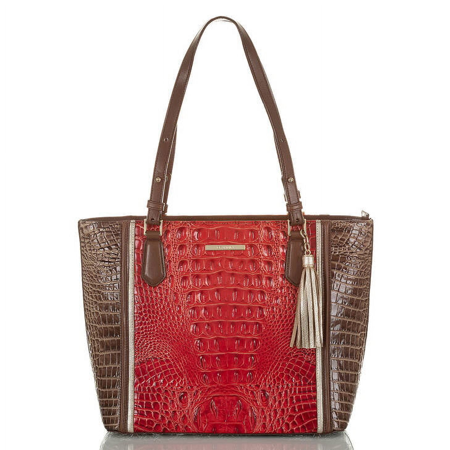 Brahmin Medium Misha Lava Chenoa - Walmart.com