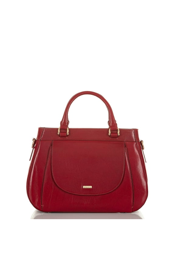 Raelynn Lava Topsail Red Top Handle Satchel