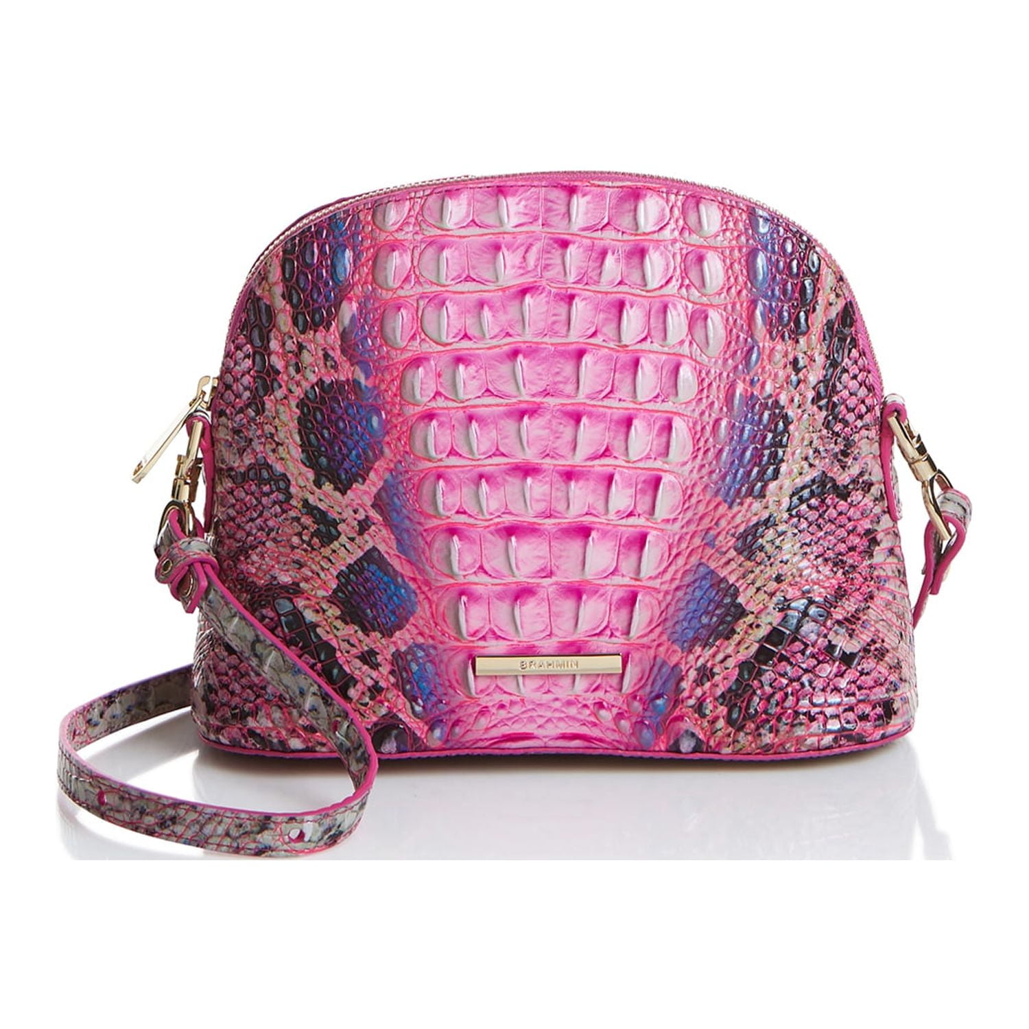 Pink brahmin crossbody hotsell