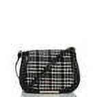 Brahmin Small Nadine Black Hillside Satchel