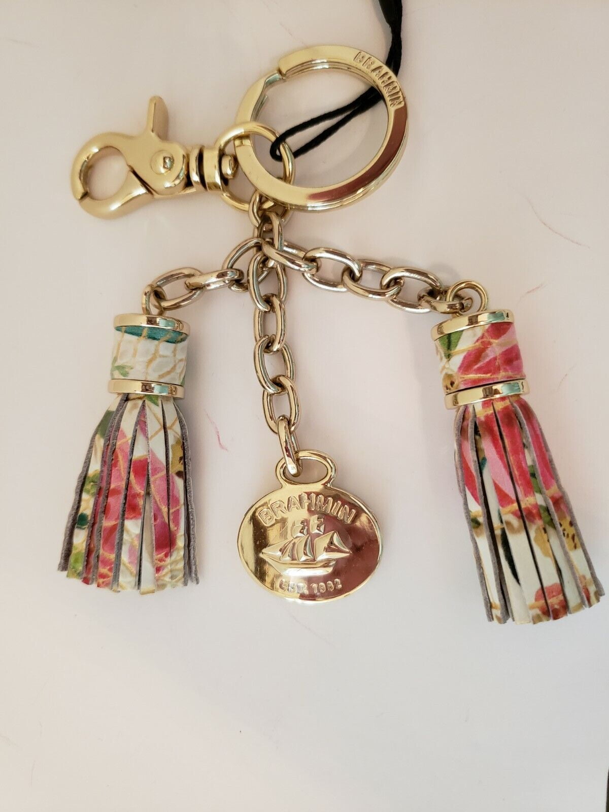 Brahmin key ring clearance