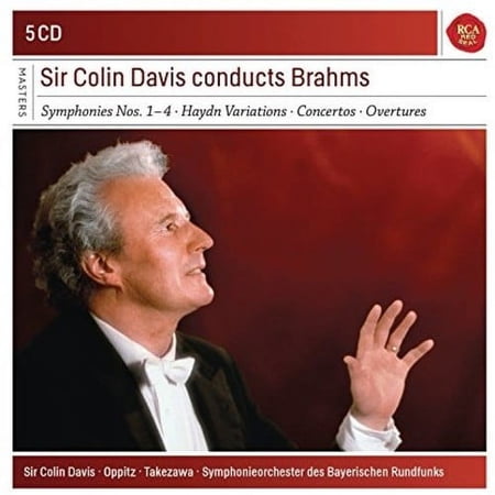 Brahms / Bavarian Radio Symphony Orch / Davis - 4 Symphonies & Haydn Variations & Piano Concertos - Music & Performance - CD