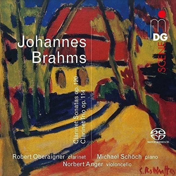 Brahms / Oberaigner / Anger - Clarinet Sonatas - Music & Performance - SACD