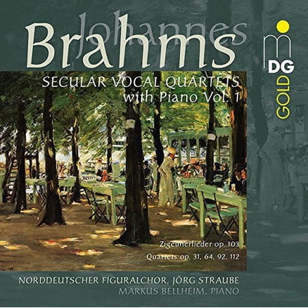 Brahms / Straube,Jorg - Secular Choral Works with Piano Vol. 1 - Music & Performance - CD