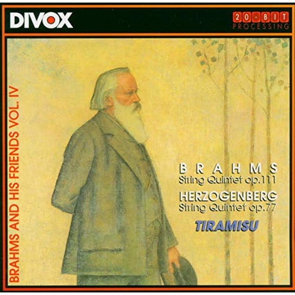 Ensemble Tiramisu - [Brahms And His Friends Vol. 4] Brahms: String Quintet, Op. 111/... [CD]