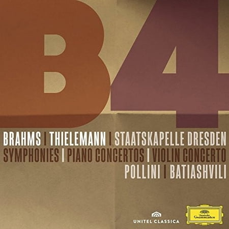 Brahms / Thielemann / Staatskapelle / Pollini - Symphonies / Piano Concertos / Violin Concerto - Classical - CD