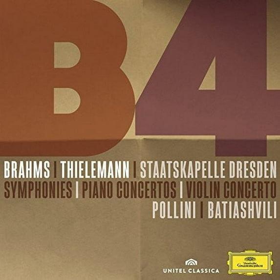 Brahms / Thielemann / Staatskapelle / Pollini - Symphonies / Piano Concertos / Violin Concerto - Classical - CD