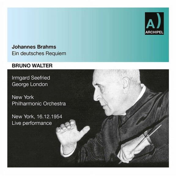 Brahms / Walter - Ein Deutsches Requiem: Seefrie - Music & Performance - CD