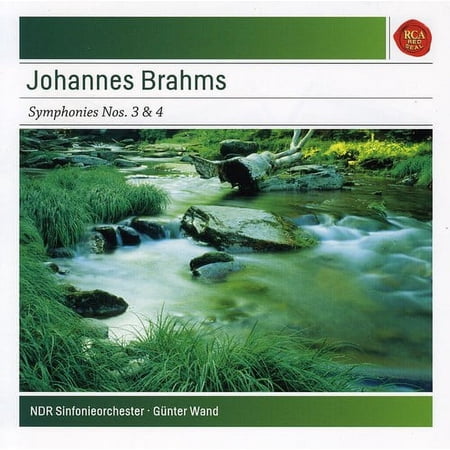 Brahms / Wand / NDR Sinfonieorchester - Symphonies No. 3 & 4 - Music & Performance - CD