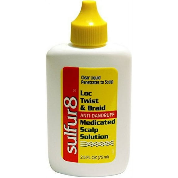 & Braid Anti-Dandruff Medicated Scalp Solution, 2.5 (Pack of 3)
