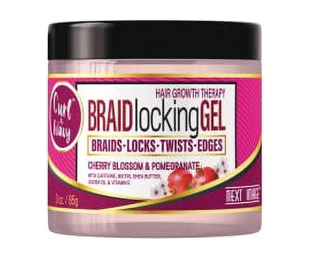 Braid Locking Gel (Cherry Blossom & Pomegranate, 3 oz.)