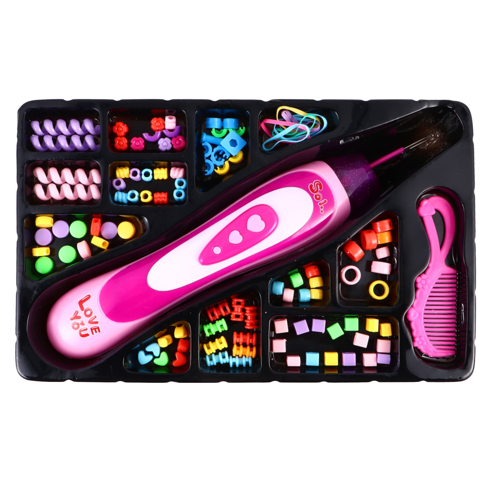 Braid Machine Automatic Braiding Toy Bun Hair Girls Toys for Braider