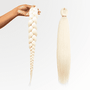 Braid Miracle Pre-Stretched Braiding Hair 52  Anti-Itch   Yaki Texture, Color 613 8 Pack