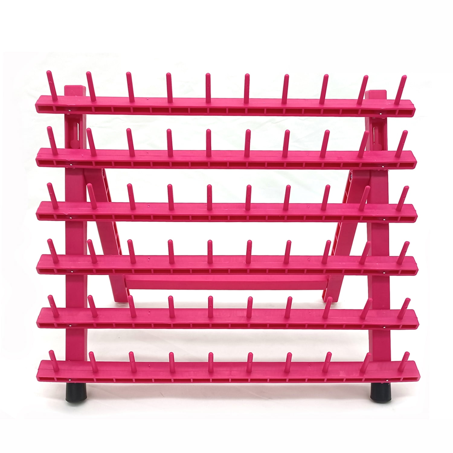 Laflare Braid Rack 60 Spools, P.P Braiding Hair Stand, Thread Rack, Sewing Organizer, Quilting, Embroidery - Versatile Extension Holder並行輸入 Laflare Braid Rack 60 Spools, PP Braiding Hair Stand, Thread Rack, Sewing  Organizer, Quilting, Embroidery - Versatile Extension Holder (Wood) :